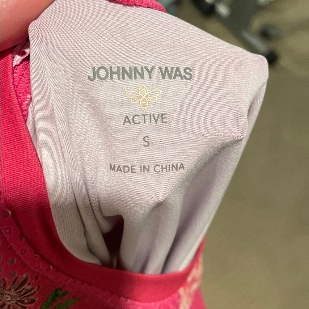 Johnny Was Pink Floral Tank Top - Picture 4 of 4